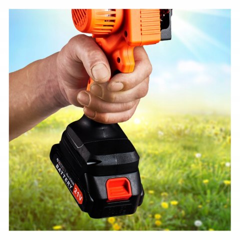 PIŁA ŁAŃCUCHOWA AKUMULATOROWA MINI MOCNA PILARKA DO DREWNA 2X AKUMULATORY