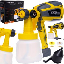 PISTOLET MALARSKI NATRYSKOWY DO MALOWANIA ŚCIAN ELEKTRYCZNY 500W
