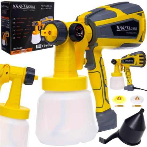 PISTOLET MALARSKI NATRYSKOWY DO MALOWANIA ŚCIAN ELEKTRYCZNY 500W