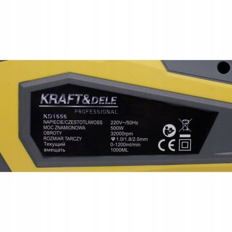 PISTOLET MALARSKI NATRYSKOWY DO MALOWANIA ŚCIAN ELEKTRYCZNY 500W