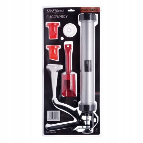 Pistolet do Silikonu Zaprawy Mas Fugowych Szpachlowych 1000 ml Kraft&Dele