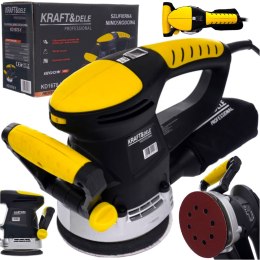 SZLIFIERKA MIMOŚRODOWA WIELOFUNKCJYJNA OSCYLACYJNA Z REGULACJĄ 1200W MOCNA