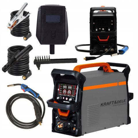 Spawarka Inwertorowa Aluminium MIG/MMA/TIG-LIFT/LUX 255 A 230 V Kraft&Dele