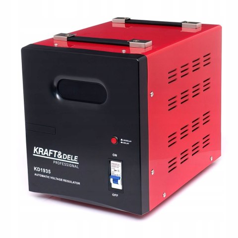 Stabilizator Napięcia Jednofazowy AVR 5000VA 230V 140V~260V Kraft&Dele