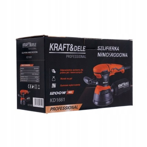Szlifierka mimośrodowa Kraft&Dele kd1661 sieciowe 1200 W 230 V