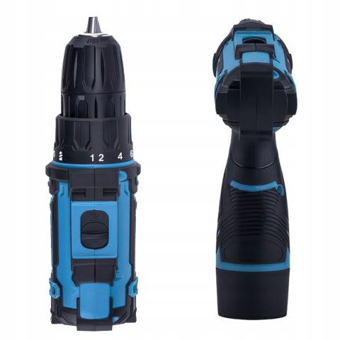 Wiertarko-Wkrętarka Akumulatorowa 18V 1,5Ah Kraft&Dele Zestaw 2x Bateria