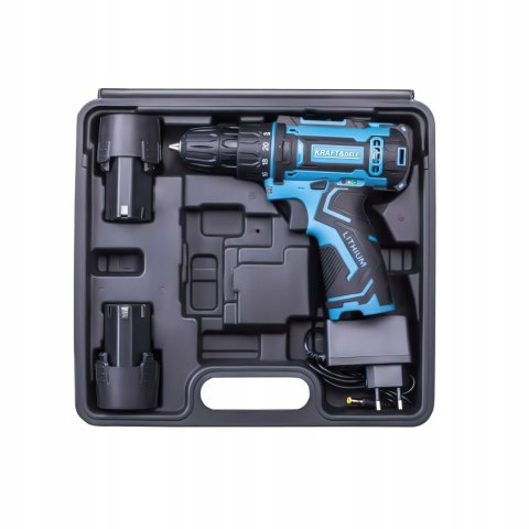 Wiertarko-Wkrętarka Akumulatorowa 18V 1,5Ah Kraft&Dele Zestaw 2x Bateria