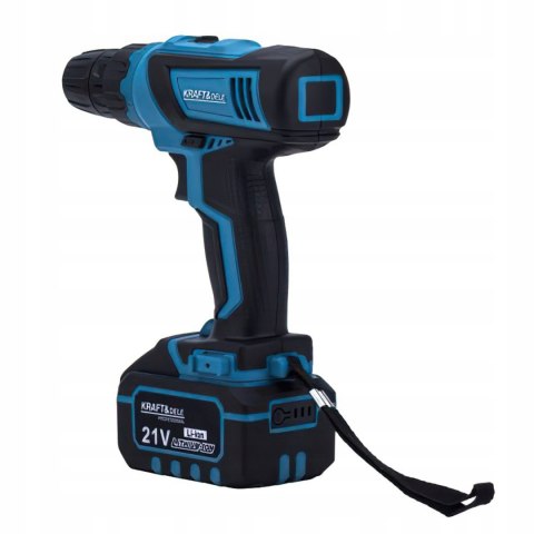 Wiertarko Wkrętarka Akumulatorowa Kraft&Dele 21V 2Ah 2x Bateria Zestaw