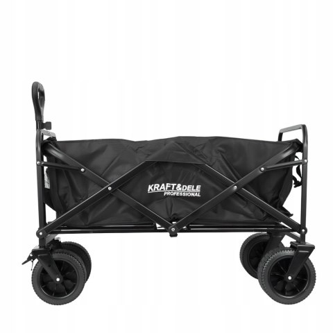 Wózek Transportowy Turystyczny Ogrodowy Składany 160 L Kraft&Dele