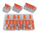Zestaw Szybkozłączek Elektrycznych Przelotowych do Drutu 0,14-4 mm 55 Sztuk