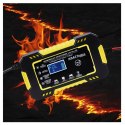 Automatyczny Prostownik Akumulatorowy Ładowarka LCD 12V / 6A Kraft&Dele