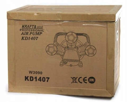 KOMPRESOR SPRĘŻARKA POWIETRZA 7,5KW 3TŁOKI 8BAR Kd1407