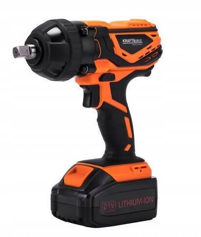 Klucz Udarowy 1/2" HEX Bezszczotkowy Akumulatorowy 21V 750Nm Kraft&Dele