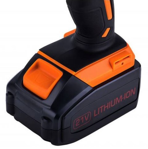 Klucz Udarowy 1/2" HEX Bezszczotkowy Akumulatorowy 21V 750Nm Kraft&Dele