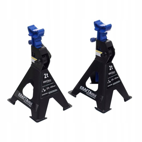 Kobyłki Samochodowe Podstawki Podpory 2T 2 Sztuki 275-415 mm Kraft&Dele