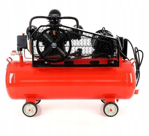 Kompresor Olejowy Sprężarka 100l 8 bar 3 Tłoki 400V 5.6KM/4.1KW Kraft&Dele