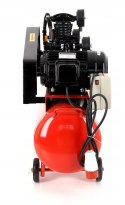 Kompresor Olejowy Sprężarka 100l 8 bar 3 Tłoki 400V 5.6KM/4.1KW Kraft&Dele