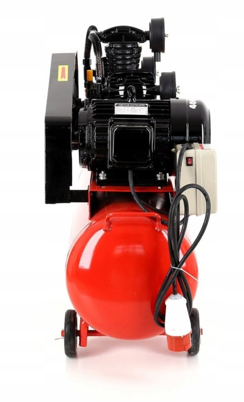 Kompresor Olejowy Sprężarka 100l 8 bar 3 Tłoki 400V 5.6KM/4.1KW Kraft&Dele