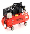 Kompresor Olejowy Sprężarka 100l 8 bar 3 Tłoki 400V 5.6KM/4.1KW Kraft&Dele