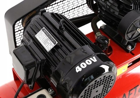 Kompresor Olejowy Sprężarka 100l 8 bar 3 Tłoki 400V 5.6KM/4.1KW Kraft&Dele