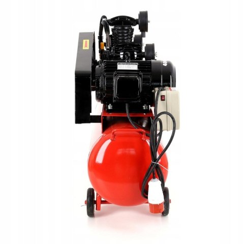 Kompresor Olejowy Sprężarka 100l 8 bar 3 Tłoki 400V 5.6KM/4.1KW Kraft&Dele