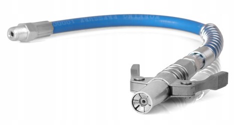 Końcówka Smarownicy M10 do Kalamitek Samoblokująca Nierdzewna Wężyk 30 cm