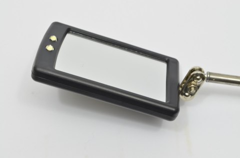 Lusterko inspekcyjne z LED Podświetlane teleskopowe 285-876mm