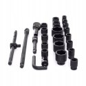 Nasadki Udarowe Wzmocnione Klucze Udarowe 3/4" 6 KĄTNE 26 sztuk Kraft&Dele