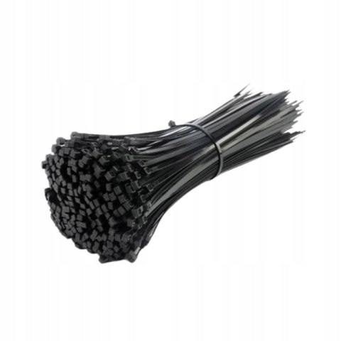 OPASKI ZACISKOWE NYLONOWE CZARNE TRYTKI TRYTYTKI 3,6x300MM 100 SZT