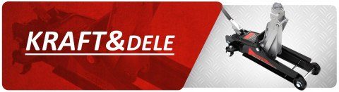 PODNOŚNIK SAMOCHODOWY Niskoprofilowy ŻABA LEWAREK GUMA 2.5T ZAKRES 90-340MM