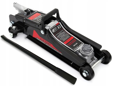 PODNOŚNIK SAMOCHODOWY Niskoprofilowy ŻABA LEWAREK GUMA 2.5T ZAKRES 90-340MM