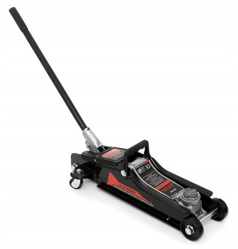 PODNOŚNIK SAMOCHODOWY Niskoprofilowy ŻABA LEWAREK GUMA 2.5T ZAKRES 90-340MM