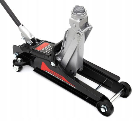 PODNOŚNIK SAMOCHODOWY Niskoprofilowy ŻABA LEWAREK GUMA 2.5T ZAKRES 90-340MM