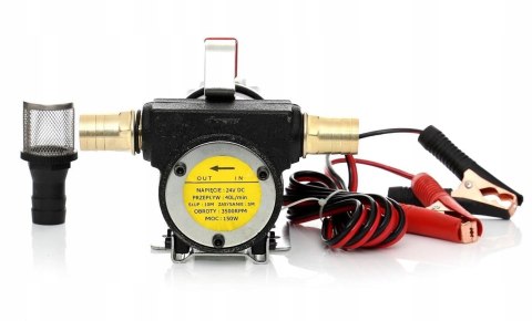 POMPA POMPKA SPUSZCZANIA PALIWA OLEJU 12V 40L/MIN KD1159