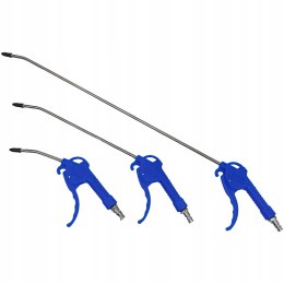 Pistolety do Przedmuchiwania Komplet 3 Sztuki 100/300/500 mm Kraft&Dele