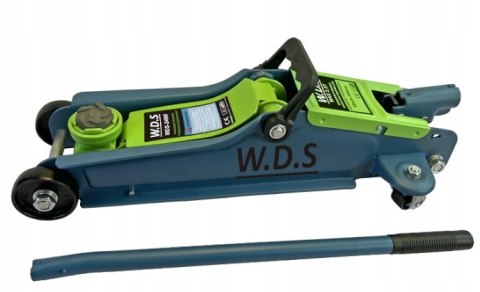 Podnośnik Samochodowy 2,5 T Niskoprofilowy Hydrauliczny 90-340 mm + Guma