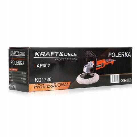 Polerka Mimośrodowa Samochodowa Elektryczna 230 V 2600 W 500-3800 RPM