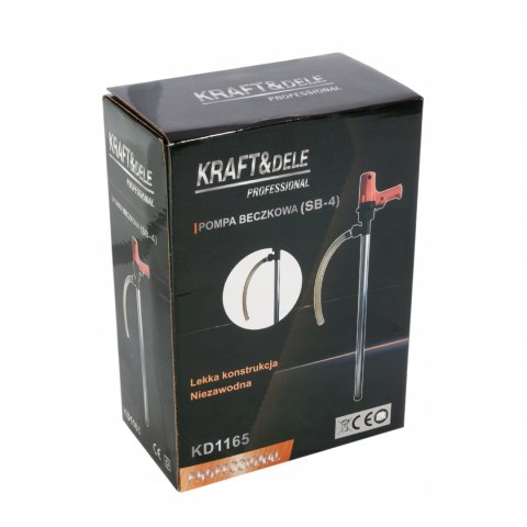 Pompa Elektryczna 0,55 KW 230V 150 L/min Beczkowa Paliw Olejów Kraft&Dele