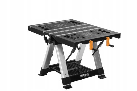 Stół Roboczy Zaciskowy Składany Mocny 350KG 84x81x63 cm Kraft&Dele