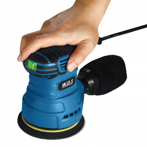 Szlifierka Mimośrodowa Sieciowa 230V 1300W 13.000 RPM 125 mm W.D.S.