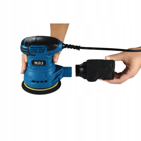 Szlifierka Mimośrodowa Sieciowa 230V 1300W 13.000 RPM 125 mm W.D.S.