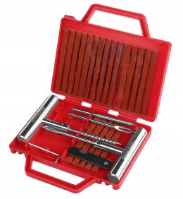 Uniwersalny Zestaw Wulkanizacyjny Naprawczy do Opon 27 Elementów Kraft&Dele