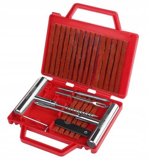 Uniwersalny Zestaw Wulkanizacyjny Naprawczy do Opon 27 Elementów Kraft&Dele