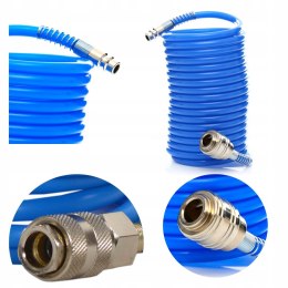 WĄŻ SPIRALNY PNEUMATYCZNY DO KOMPRESORA 5x8mm 10m
