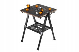 Wielofunkcyjny Stół Roboczy MDF Zaciskowy Składany 454KG Kraft&Dele