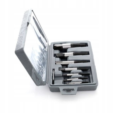 Wykrętaki Zestaw do Zerwanych Uszkodzonych Śrub 8 Elementów Kraft&Dele