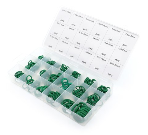 ZESTAW ORINGÓW USZCZELEK OLEJOODPORNYCH 270 ELEMENTÓW KD10506