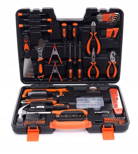 ZESTAW WKRĘTÓW PODKŁADEK DO KAROSERII ZDERZAKA 170 SZT KRAFT&DELE