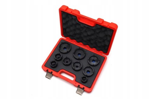 Zestaw Kluczy Nasadek Nakrętek Rowkowych Wieńcowych Sworzni KM4-KM12