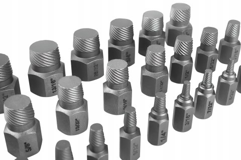 Zestaw Urwanych Zerwanych Ukręconych Złamanych Śrub 25 Sztuk Kraft&Dele